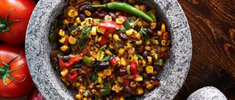 Check out this healthy alternative to traditional salsa, featuring corn, tomato, and black beans.