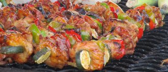 recipe healthy hawaiian chicken kebabs